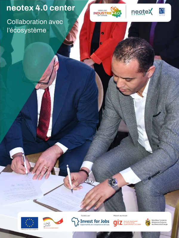 Neotex 4.0 center signe une convention de collaboration avec le CFI de Sfax