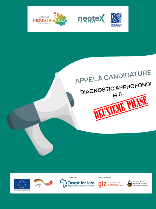 Nouvel appel à candidature pour bénéficier d’un diagnostic approfondi en termes de besoins technologiques en I4.0