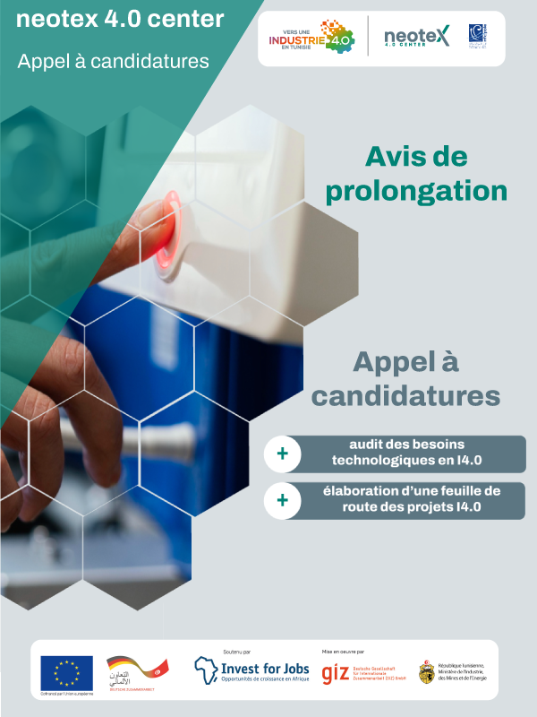 Extension of Call for Applications: In-Depth Technological Needs Diagnosis in I4.0