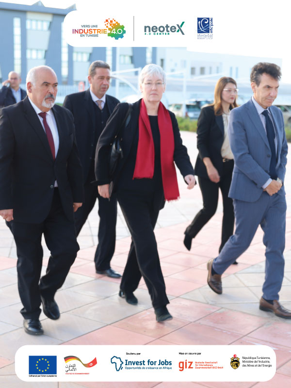 Official visit to neotex 4.0 center: A step toward new international partnerships